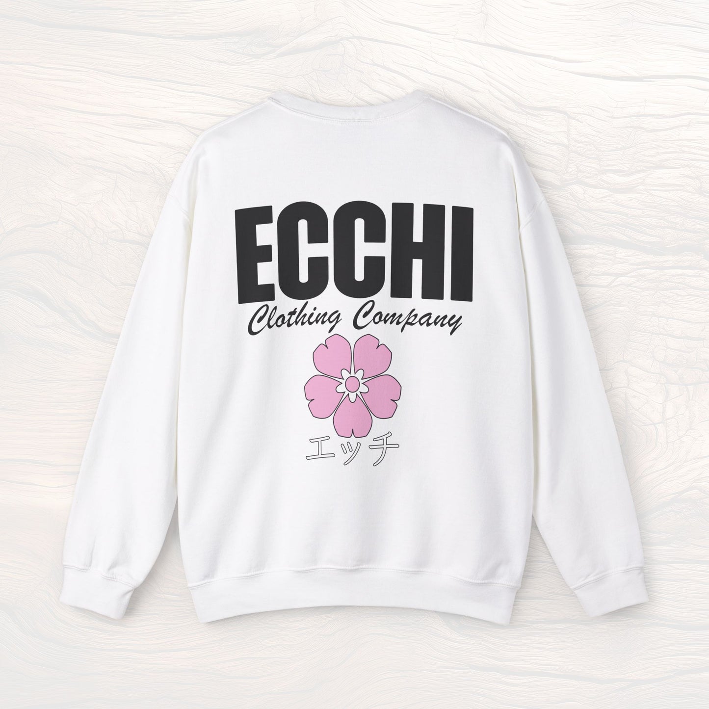 ECCHI CHERRY BLOSSOM - CREWNECK SWEATSHIRT