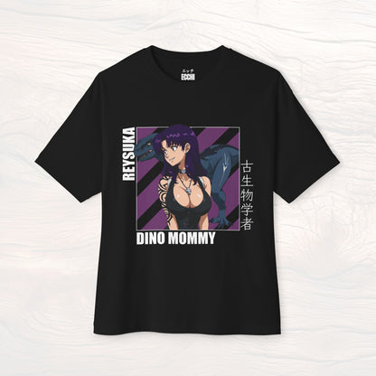 ECCHI x REYSUKA - "DINO MOMMY" - BOXY TEE SHIRT